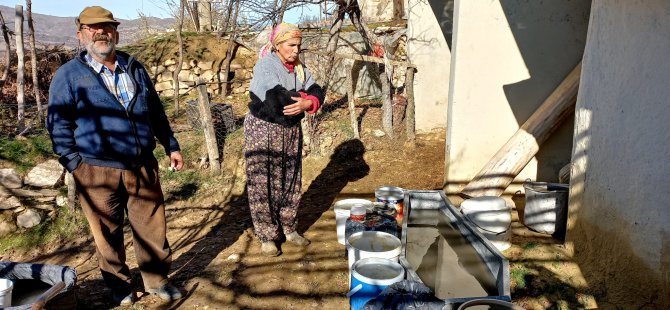 Çamurlu suyla banyo yapıp, bulaşık ve çamaşır yıkıyorlar