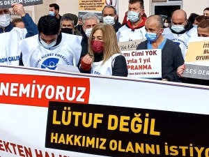 Sağlık emekçileri greve çıktı, hastane koridorları boşaldı