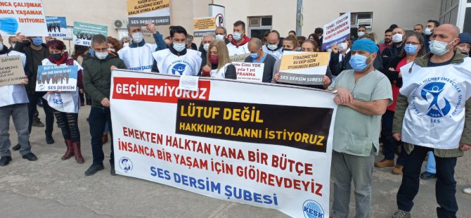 Sağlık emekçileri greve çıktı, hastane koridorları boşaldı