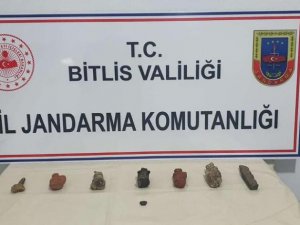 Bitlis'te tarihi eser kaçakçılığı