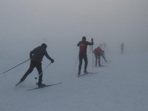 Bitlisli sporcular eksi 16 derecede yarışmalara hazırlanıyor