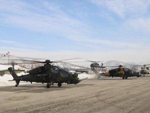 Envantere 2 atak helikopter dahil edildi