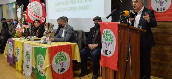 HDP'de İl Eş Başkanları Ferhat Yıldız ve Ümmügülsüm Özdemir oldu