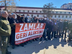 Dersim'de zamlar protesto edildi