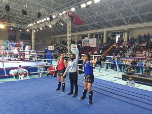 Muaythai'de Malatya’nın ilk Avrupa şampiyonu Aslan oldu