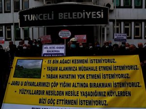 Köylülerden Başkan Maçoğlu’na "Katı atık tesisi" tepkisi