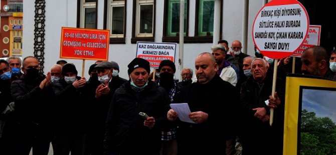 Köylülerden Başkan Maçoğlu’na "Katı atık tesisi" tepkisi