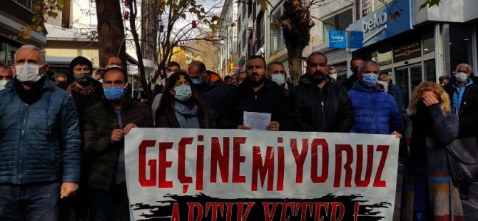 "Geçinemiyoruz" eylemine dava açıldı