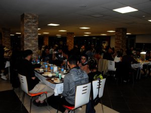 Üniversitede iftar programı