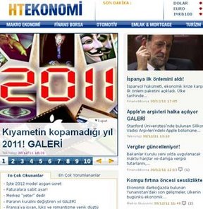 HT Ekonomi'nin gözlüğünden 2011!