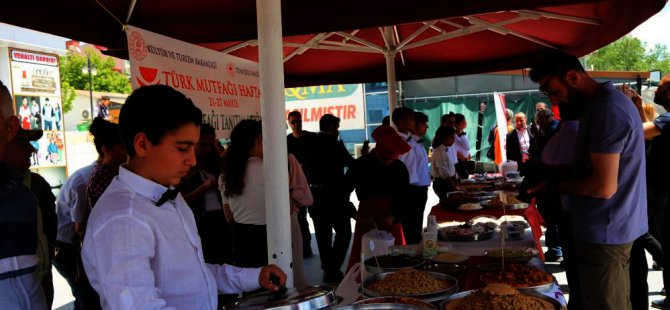 Türk Mutfağı Haftası'nda Tunceli mutfağına yoğun ilgi