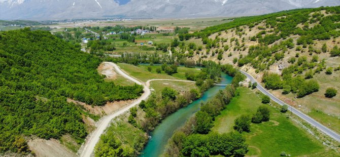 Munzur Vadisi Milli Parkı dron ile görüntülendi