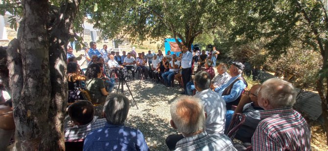 Hozat’ta üretim yapan kadınların buluşmasına destek