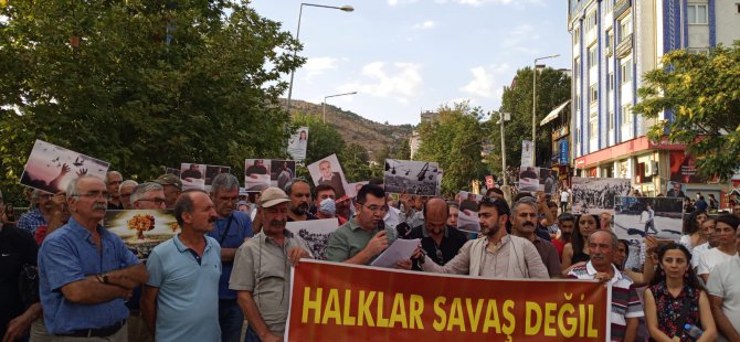 DERSİM'DE BARIŞ YÜRÜYÜŞÜ