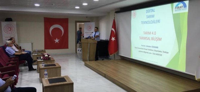 Tarımsal üretimde dijitalleşme semineri yapıldı