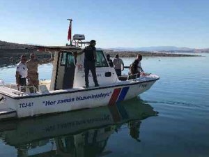 Keban Barajında kaybolan vatandaş için aramalar sürüyor