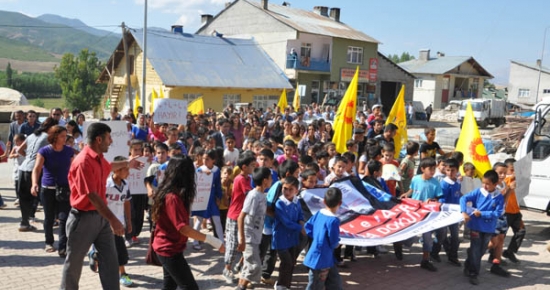 Ovacık'ta okullarda yapılan değişikliklere tepki