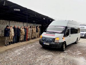 Güvenlik korucuları afet bölgesine sevk edildi