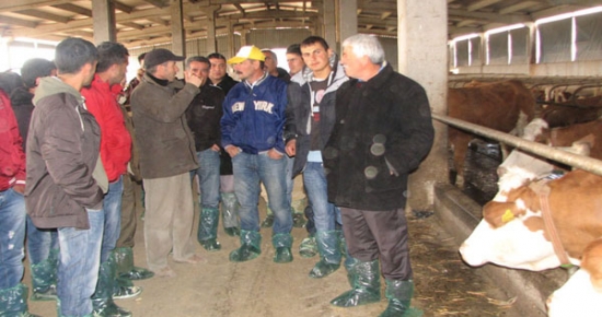 Tuncelili Çiftçiler Amasya’yı Gezdi