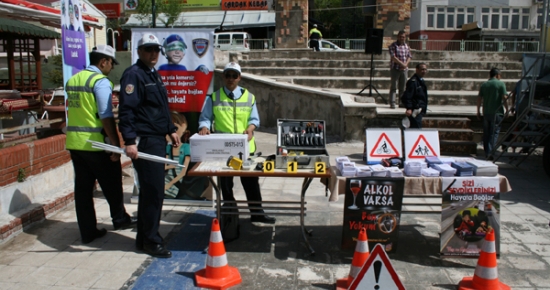 Tunceli'de Trafik Haftası Etkinlikleri