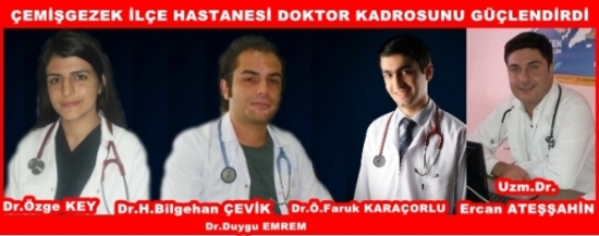 Çemişgezek ilçe hastanesi Doktor kadrosunu güçlendirdi