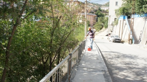 Esentepe’de yol bakım ve onarım çalışmaları tamamlandı