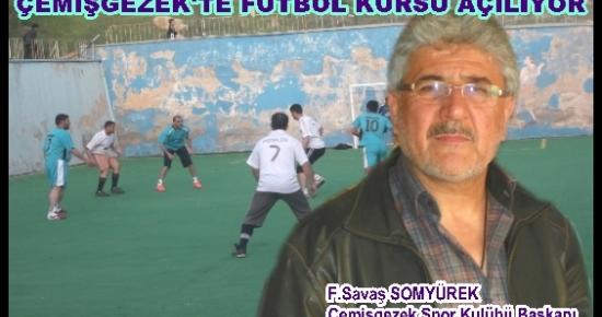 Çemişgezek’te Futbol Kursu Açılıyor