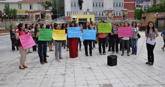 Tunceli’de Kürtaj Tepkisi!