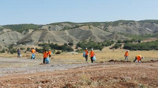 Tunceli'de Çevre Temizliği Çalışmaları