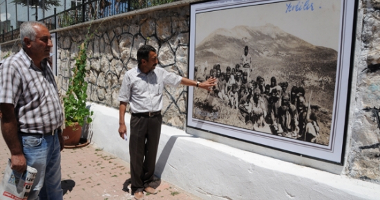 Dersim Katliamının fotoğrafları için 38 duvarı