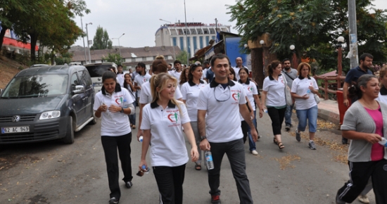 Tunceli’de Dünya Yürüyüş Günü