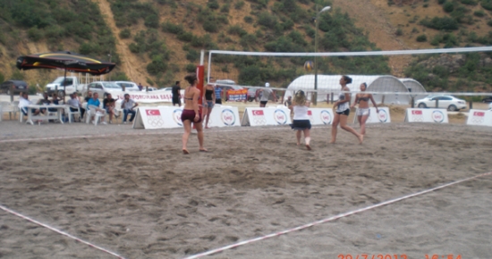 Plaj Voleybol Turnuvası sona erdi