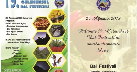 Pülümür, Bal Festivaline Hazırlanıyor