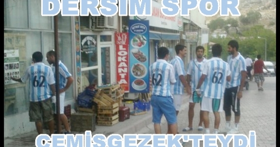 Dersimspor’dan Çemişgezek’e ziyaret