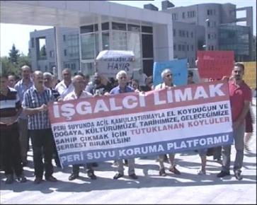 "Pembeli Barajı Yapılmasın" Yürüyüşü