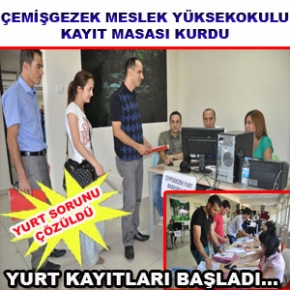 Çemişgezek’te kayıtlar başladı