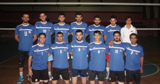 Tunceli İl Özel İdaresi Voleybol Takımının Galibiyet Sevinci