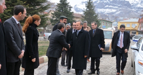 Vali Hakan Yusuf Güner Mazgirt İlçesinde