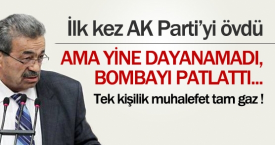 Kamer Genç bu sefer AK Parti'yi övdü !