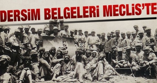 Genelkurmay Dersim belgelerini verdi