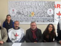 İHD Dersim Şubesi’nden ‘Yaşama ses ver’ nöbeti