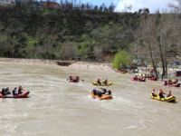 Raftingciler, Munzur'da milli takım için hazırlanıyor