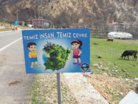 Dersim Belediyesinden çevre bilinci için tabela uygulaması