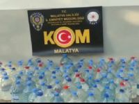 Malatya’da 460 litre sahte alkol ele geçirildi