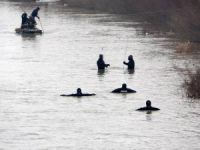 Karasu Nehri’nde kaybolan Yağmur için Murat Nehri’ne de ağ çekildi