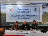 DİSK/Genel-İş, olağan genel kurul yaptı